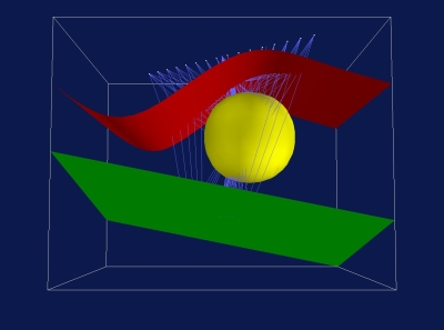Interfaces with two-point rays