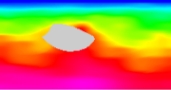 P-wave velocity section